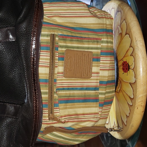 FF 💘🖤💘 BRIGHTON HOBO VINTAGE PEBBLED & CROC LEATHER SHOULDER PURSE BAG - Picture 12 of 14